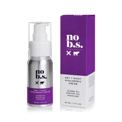 No B.S. Day + Night Hyaluronic Acid Cream Facial Lightweight Moisturizer