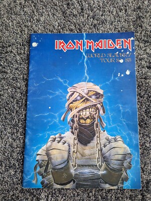 Iron Maiden - World Slavery Tour 84/85 RARE original tour program
