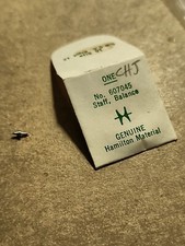 NOS Hamilton 16s 607045 SRSC 435 Pivot 12 Balance Staff In Original Factory Pack