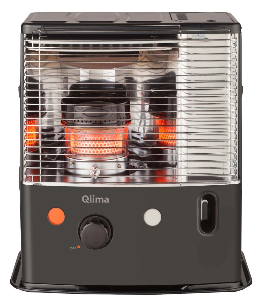 Petroleumofen Qlima R4224STC - kein Netzanschluß - 2,4 kW - für Räume bis 85m³ - Bild 2 von 4