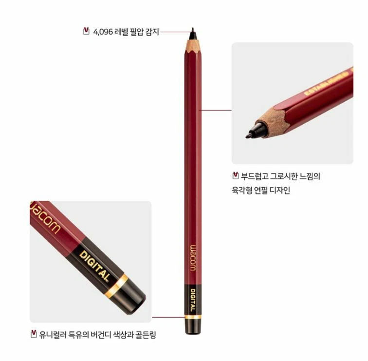 Wacom Hi Uni DIGITAL pencil stylus pen for Wacom CP20206BZ - Image 4 of 4