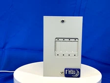 MNEDCQUAD powder coated aluminum enclosure for up to 4 panel mount breakers