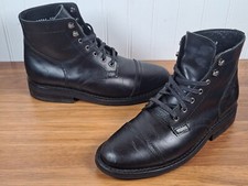 Thursday Boot Company Captain Men's 6 Black Leather Lace Up Combat Boots