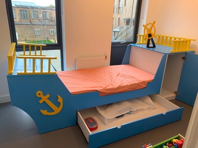 kids boat beds