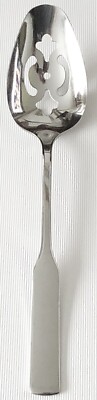1981 Oneida Deluxe Stainless ANTARES Flatware PIERCED TABLESPOON SERVING Spoon