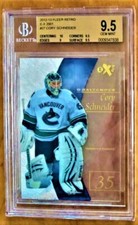 CORY SCHNEIDER 2012-13 FLEER RETRO 1997-98 E-X 2001 #27  
