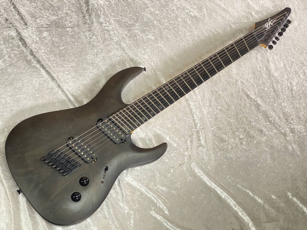 N27 gfc GNRF7-300 Satin PBRL エレキギター Electric Guitar GfC GNRF7-300 ASh Gray Black Good Condition