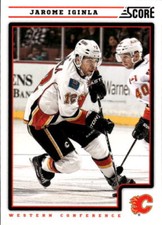 2012-13 Score Jarome Iginla #86 Calgary Flames