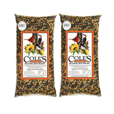 Cole's BH20 Blazing Hot Blend Bird Seed, 20-Pound, 2 Pack