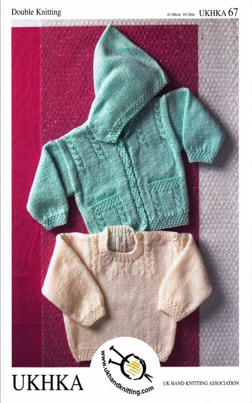 Double Knitting DK Pattern Cable Knit Hooded Cardigan Childrens Sweater UKHKA 67
