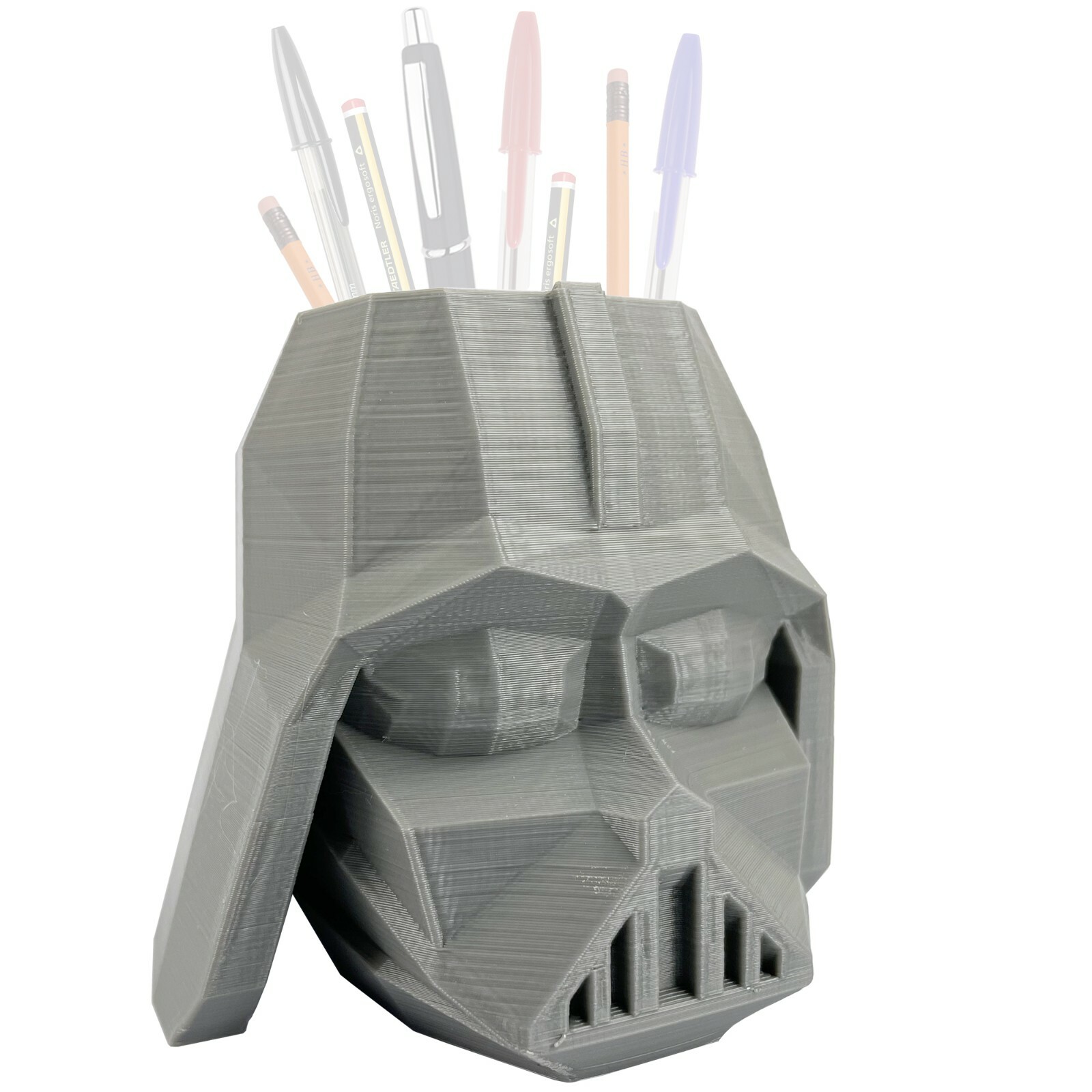 PORTAPENNE MATITA PENNA COPRIVASO VASO DART FENER STAR WARS PLA BIODEGRADABILE