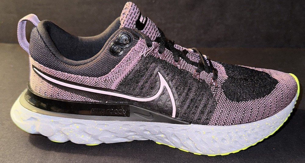 Nike React Infinity Run Flyknit 2 Violet Womens Running Shoes Size 12 New CT2423-500