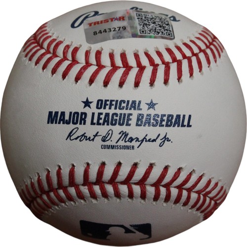 Larry Walker Autographed Colorado Rockies OML Baseball 33 Retired TRI 47370 - Picture 3 of 4