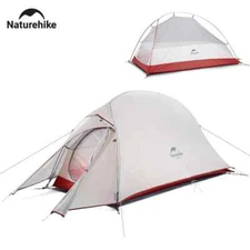 Camping Tent Ultralight Portable Cloud up 1 Person Shelter Tent Folding Backpack