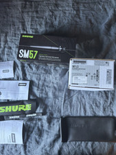 Shure Sm57 Cardioid Dynamic Microphone A2ws Locking Microphone Windscreen