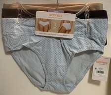 NWT Warner's Women's 3-Pk. No Pinching No Problems Hipster Underwear - S - 5