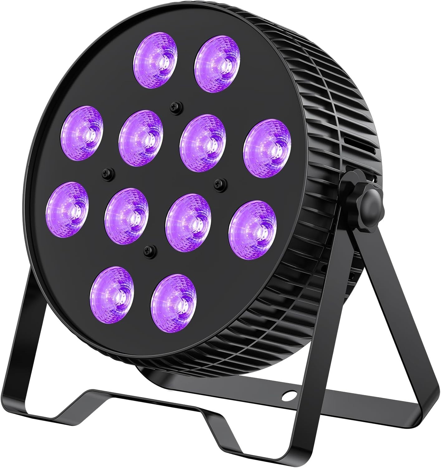 Luci da Palco PAR LED 12x18W RGBAL+UV | Faro Wash DJ Feste Effetti