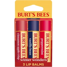 Burt's Bees Stocking Stuffers, Winter Wonders Lip See Individual Packaging