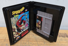 Super Nintendo NES Spider-Man, X-Men, Arcades Revenge Video Game w/ Manual, Case