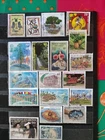 20 NEW CALEDONIA AND POLYNESIA STAMPS LOT 18032026 CAL 111