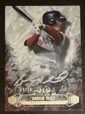 Brock HOLT🔥2016 Topps Tier One Breakout Silver Ink AUTO #BOA-BH 9/10 Red Sox💥