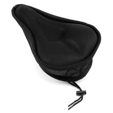 Bike Seat Cushion, Thick Gel Padded Bicycle Seat Cover for Men Women, Large