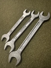 Vintage Westline Wrench Set Western Auto USA 🇺🇸 3pc Excellent