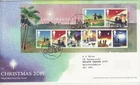 GB Stamps First Day Cover Xmas MS, Nativity, angel, star, Bethlehem SHS 2015