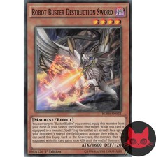 Yugioh Robot Buster Destruction Sword BOSH-EN022 Common 1. Auflage NM