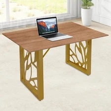 Table Legs 2PCS Desk Legs Metal Dining Rectangular Table Base for Bedrooms