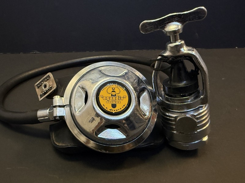 Vintage US Divers Cousteau Gagnan “Aquadiv Deluxe” Regulator