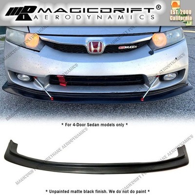 For 09-11 Honda Civic Sedan 4Dr MDA Style Front Bumper Chin