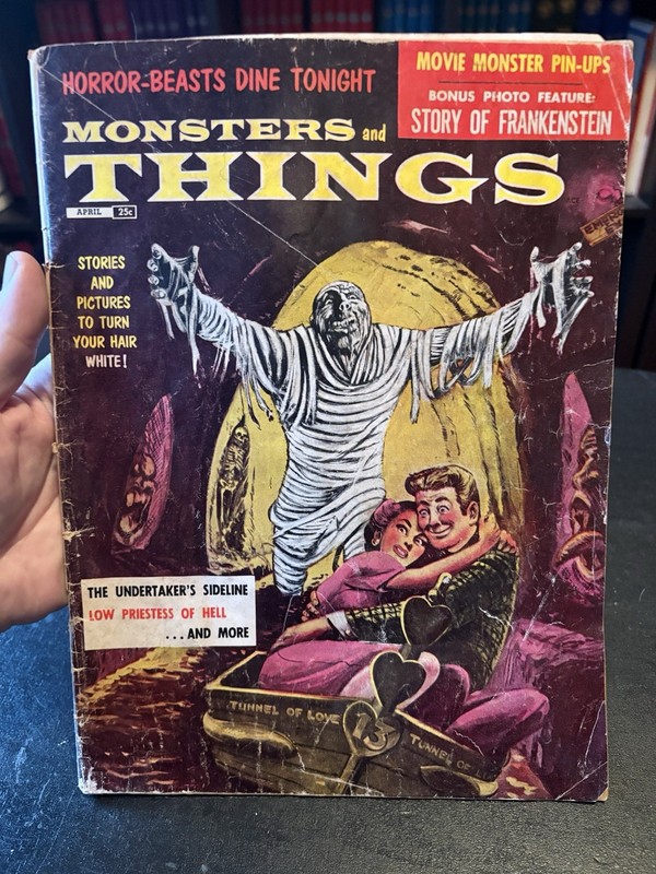 Monsters And Things Vol 1 Issue 2 1958 Famous Monsters Forry Ackerman Super Rare