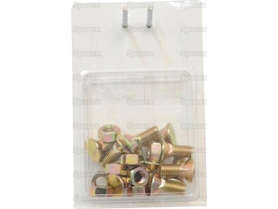 SPAREX  NUT & BOLT M12 X 30 APAK