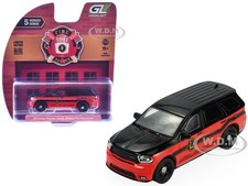 2019 DODGE DURANGO "LOWELL, AR FIRE DEPT." RED & BLACK 1/64 GREENLIGHT 67070 C