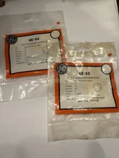 X2 Packs GE-53 PNP Germanium Transistor NOS GE Pro Line Made USA Orig Packaging