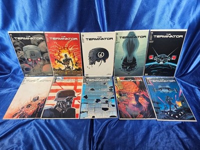 Terminator 1 2 3 4 5 6 7 8 9 10 Lot Complete Cover A Set Dynamite 2024