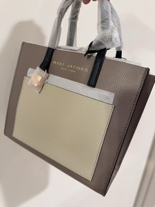 MARC JACOBS Grind Mini Tote SHoulder Handbag  leather   100%AUTHENTIC