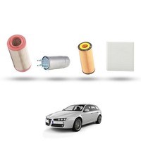 Hoffcar Wartungskit FüR Alfa Romeo 159 (939) 2.4 Jtdm 20V 147Kw Von 2005 Bis 20