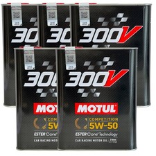 5x2 Liter Motul 300V 5W50 Competition Rennspo...