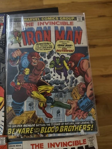 Vintage Iron Man Comic Lot Bronze Age Marvel (15 Books)