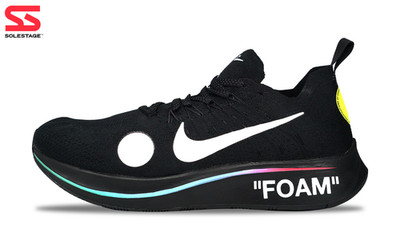 Nike Zoom Fly Mercurial x OFF-WHITE Black 2018 (AO2115-001) Men's Size 6-12