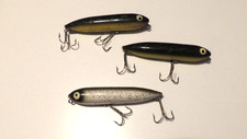 LOT OF VTG HEDDON ZARA SPOOK  FISHING LURES RETRO ASST COLORS TOPWATER BASS