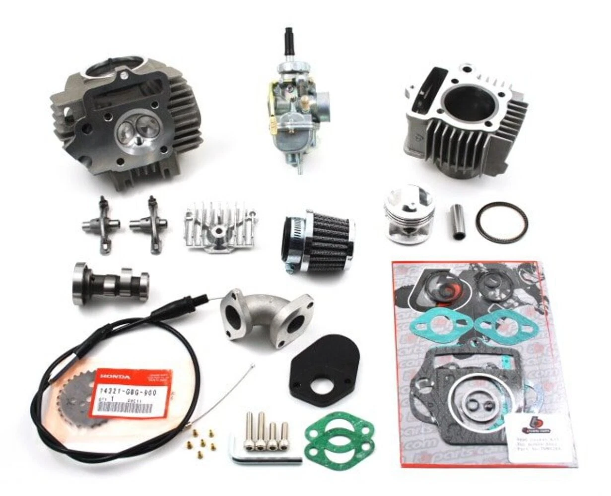 HONDA CT70 88cc BIG BORE CYLINDER, V1 RACE HEAD & CARB KIT ATC 70 TB Parts
