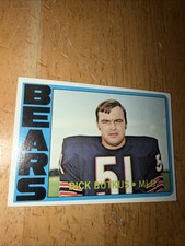 DICK BUTKUS 1972 Topps #170 Chicago Bears HOF Football