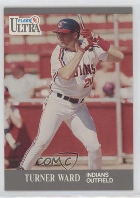 1991 Fleer Ultra Turner Ward #118 Rookie RC d1f