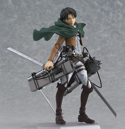 Action Figure Attack on Titan Levi Ackerman 17cm STATUA DA COLLEZIONE Anime - Picture 8 of 9