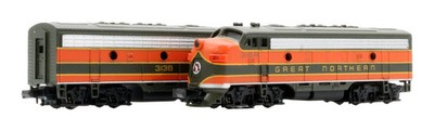 SPEKTRUM ''SPUR N'' 81257 GREAT NORTHERN ORANGE/SCHWARZ F7A/B 316A/B Diesellok