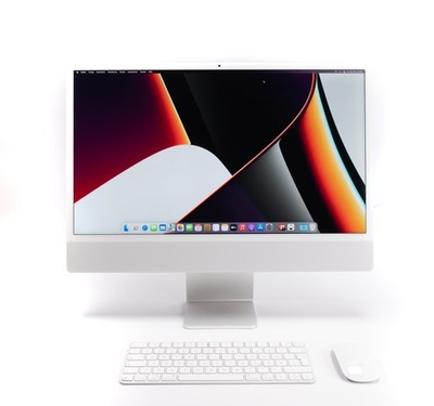 Apple iMac 24 M4 16GB RAM 256GB SSD 8C/8C Silber Retina Display