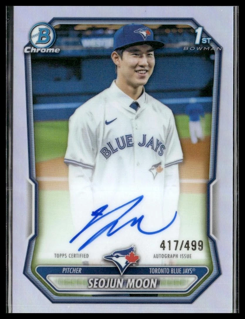 Bowman Toronto Blue Jays Baseball Autographed Sports Trading Cards